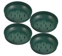 AKOOSY 4 Pezzi Vassoi Spugna Rotondi in Plastica Leggera con Ventose per Composizioni Floreali Centrotavola Eleganti e Decorazioni Casa e Matrimoni