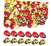 AKOOSY 400pezzi Adesivi e Insetti in Legno Autoadesivi Decorazioni Artigianali Fai Da Te Per Ragazzo Ragazza Ragazza e Progetti Creativi Accessori Decorativi Piatti Per Superfici Lisce