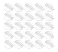 AKOOSY 50 Pezzi Supporto per Carte da Gioco Rotondo in Plastica 2cm | Fissaggio Saldo, Presa Forte, Non Scivola Facilmente, Tiene la Carta Ben Ferma, Accessorio per Tavolo