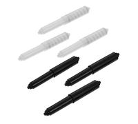 AKOOSY 6 Pezzi Rulli Carta Igienica in Plastica Resistente Albero Centrale Retrattile per Sostituzione Accessori Bagno Compatibili con Scatole Carta Standard