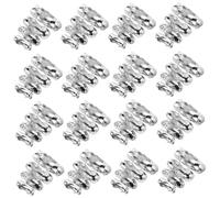 AKOOSY 800 Pezzi Chain Connectors in Metal Ball Chain Clips For Jewelry Making Dog Tag Connectors Keychain Necklace Repair
