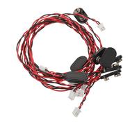 AKOOSY 8pezzi Connettore Fibbia Rigida Filo da Clip per Batteria da Tipo i Adattatore per Cavo della Batteria Connettore Scatto per Pickup Attivo