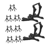 AKOOSY 9 Pezzi Zampe Realistiche in Ferro per Statue Te Artigli Decorativi Corvo per Progetti Halloween e Artigianato Animali