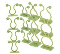 AKOOSY 90 Pezzi Clip Adesive per Piante Rampicanti Fissaggio Muro Senza Tracce Supporto Verde per Rampicanti e Piante da Parete Kit Misure Piccole Medie e Grandi