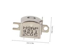 AKOOSY Accessorio Registratore Magnetico Doppio Canale con Pulsante Indipendente in Metallo Compatibile con Vari Modelli Controllo Semplice e Audio Nitido