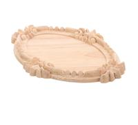 AKOOSY Applique Decorativa da Parete in Legno per Cornici e Specchi | Stile Classico, Colore Kaki, Applicazione Rapida, Resiste alle Deformazioni, Installazione Semplice