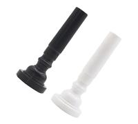 AKOOSY Bocchini per Tromba 2 Pezzi in Abs Alimentare Resistente Superficie Liscia e Tenuta Ermetica, Accessori per Tromba per Esercizi e Sostituzione, Adatti a Strumenti Colore Casuale