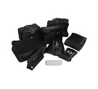 AKOOSY Borsa Viaggio Pieghevole Set Organizer per Vestiti Borsa Porta Abiti per Donna Contenitore Salvaspazio per Imballaggio Bagaglio Organizzazione Viaggio e Stoccaggio Roba Delicata