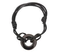 AKOOSY Bracciale in Inossidabile Bracciale Urna Cremazione Aperto per Ceneri Commemorativo Unisex Polsino Personalizzato per Eternità