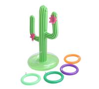 AKOOSY Cactus Gonfiabile in PVC Simulato con da Decorazione Divertente e Resistente per Giochi in Piscina e Feste Estive