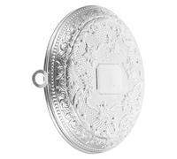 AKOOSY Ciondolo Diffusore Aromaterapia per Collana Funzione di Diffusione Fragranza e Apertura Manuale, Design Retrò, in Lega di Zinco, Idea per per Natale