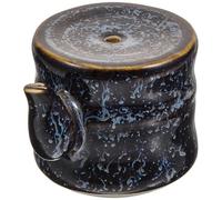 AKOOSY Contagocce in Ceramica per Calligrafia e Pittura, Contenitore per Acqua Calligrafica Resistente, Accessorio Artistico per Studio e Appassionati di Cultura Cinese