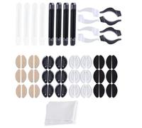 AKOOSY Copri Orecchio Morbidi e Confortevoli in Silicone Antiscivolo Set 37 Pezzi per Occhiali da Sole da Lettura per Corsa e Esercizi Intensi