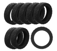 AKOOSY Copriruote per Valigie da Viaggio in Silicone, Set 8 Pezzi Protezione Ruote Silenziosa, Copriruota per Bagagli 5-6 Cm Larghezza 1,2 Cm, Accessori Resistenti per Rotelle Valigia