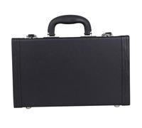 AKOOSY Custodia Per Clarinetto in Pelle Imbottita Lucchetto Robusto, Interno Di Cotone Protettivo, Impugnatura Confortevole e Fondo Anti-polvere Per Trasporto Sicuro Dello Strumento