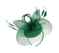 AKOOSY Fascinator per con Rete e Cappello Sposa per Matrimoni e Accessorio Fashion per Cerimonie e Tea Party