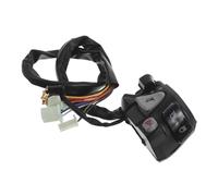 AKOOSY Interruttore Manubrio Moto Multifunzione Compatibile con Modello Cbx600, Comando Luci e Clacson Foro Montaggio 22 Mm, Interruttore Controllo Maniglia Resistente Acqua e Sporco