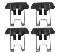 AKOOSY Kit 4pezzi Accessori per Tagliacapelli Elettrico Molle di Ricambio e Supporto Lama in Plastica Nero per Fissaggio Sicuro e Installazione Facile a Casa