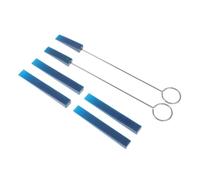 AKOOSY Kit 6 Pezzi Stop Tone in Gomma Blu per Pianoforte, Accessori per Sintonizzazione, Non Danni alle Corde, Previene Vibrazioni Indesiderate, Strumento per Accordatura Pianoforte