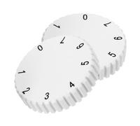 AKOOSY Manopole in Plastica Per Controllo Temperatura Congelatore 2 Pezzi, Accessori Frigorifero Per Riparazione e Manutenzione, Compatibili Termostato Freezer Per Uso Fai Da Te e Professionale