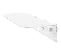 AKOOSY Mensola per Piante da Finestra Ventosa in Acrilico Trasparente 30 Cm, Supporto Salvaspazio per Piante da Interno, Fioriera per Erbe Aromatiche e Verdure, Montaggio Senza Fori