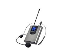 AKOOSY Microfono Wireless da Testa Clip al Collo, per Host e Venditori