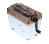 AKOOSY Mini Tritadocumenti Manuale per Ufficio e Casa, Taglio Carta A4 Facile da Pulire, Design Leggero in Abs, per Uso Familiare e Documenti Finanziari