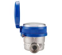 AKOOSY Misuratore Acqua Intelligente e Tipo Puntatore e Display Digitale, Resistente All'acqua, in Lega Connettore in Rame per Uso Domestico e Acqua Fredda