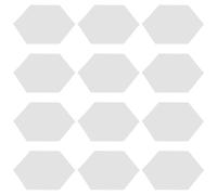 AKOOSY Modelli di Carta Esagonali per Quilting Patchwork 200 Pezzi - Stencil per Cucito Fai da Te, Bordi Lisci Anti-sfilacciamento, Compatibili Quilting a Mano e Macchina, Kit