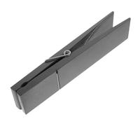 AKOOSY Molletta Gigante in Legno per Asciugamani Clip Jumbo Resistente con Molla Porta Telo Bagno Multifunzione per Uso Domestico e Viaggio Finitura Liscia e Design Naturale Misura