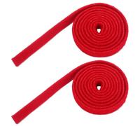 AKOOSY Nastri 2 Pezzi Assorbimento Acustico in Feltro di Lana Rosso e Design Elegante per Accordatura Pianoforte per Regolazione Strumenti Musicali