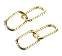 AKOOSY Orecchini Donna Doppi Cerchi in Argento Sterling Design Unico Doppio Anello Leggeri e Ipoallergenici Accessorio Elegante per Uso Quotidiano e Regali