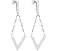 AKOOSY Orecchini Pendenti Geometrici Donna Pendente a Frange, Accessori Moda Chic in Acciaio, Gioielli Decorativi per Feste e Uso Quotidiano