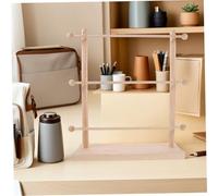 AKOOSY Organizer per Nastri in Legno Supporto per e Scaffale Salvaspazio per Cucito Decorazioni e Artigianato Adatto Studi e Negozi e Dolci