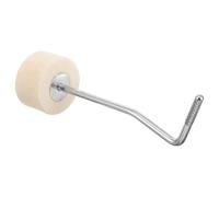 AKOOSY Pedale per Grancassa a Forma Curva Feltro Resistente per Studenti e Musicisti Professionisti, Accessorio per Batteria Suoni Bassi Definiti