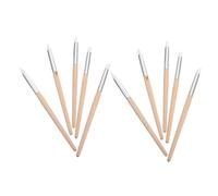 AKOOSY Penna Professionale Quadrante Orologio 10 Pezzi Set Pulizia Spazzola per Raschiare Accessorio per Riparazione Orologi e Pulizia di Gioielli e Monete