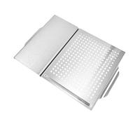AKOOSY Piastra Barbecue Quadrata in Inossidabile Tagliere e Resistente e Facile da per Barbecue Outdoor e Terrazzo