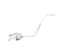 AKOOSY Porta Spartiti Musicali per Corno Baritono e Tuba in Metallo Placcato Argento, Resistente e Non Facile da Deformare, per Marcia e Stile Semplice