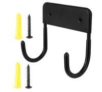 AKOOSY Portaasse da Parete per Stiro in Nero Supporto Resistente per da Stiro e Organizzatore da Muro per Lavanderia Facile da Installare con Viti Incluse Capacità Elevata