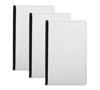 AKOOSY Portafoglio da Viaggio in Pelle Pu Multiuso 3 Pezzi Portadocumenti Porta Carte Organizer Passaporto per Viaggio e Uso Quotidiano Colore Nero