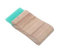 AKOOSY Raschiatore Racla per Serigrafia su Tessuto con Manico in Legno, Tergivetro per Inchiostro Serigrafico 35x7 Cm, Strumento di Precisione per Serigrafia a Mano in Studio e Casa