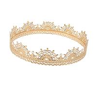 AKOOSY Re Vintage Copricapo Cosplay King Crown per Compleanni Feste Design e Confortevole per e Fotografie