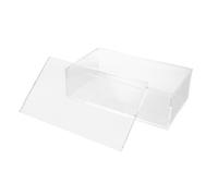AKOOSY Scatola Magnetica con Coperchio per Acrilico Tessere Mahjong | Trasparenza Elevata, Superficie Resistente AI Graffi, Accesso Rapido, Portatile, per Tessere Americane