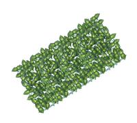 AKOOSY Siepe Artificiale con Foglie Verdi Realistiche per Privacy da Giardino e Balcone Rete Decorativa Resistente Sole e Pioggia Pannello Finto per Recinzione Esterna