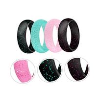 AKOOSY Silicone 4 Pezzi Sportivi in Silicone Per Resistente Adatti Per Allenamento e Nuoto
