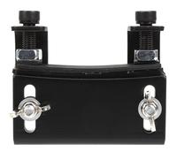 AKOOSY Sollevatore per Grancassa in Metallo Nero Piattaforma di Sollevamento per Batteria Accessorio Regolabile per Parti della Piattaforma del Tamburo Compatibile la Maggior Parte