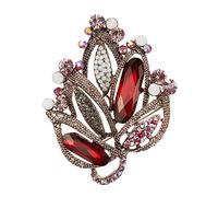 AKOOSY spilla in strass elegant lux proiettire lumino present project mujer woman rovine party fashion strenne gems style lady strenna spillo fiori spille con strass spille di