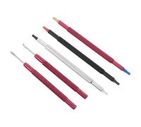 AKOOSY Strumenti Riparazione Orologi con Pin Remover Pusher e Leva per Cinturini Kit Completo per Manutenzione e Sostituzione Cinturino Strumenti Resistenti per Orologiai e Riparazioni di