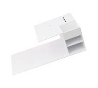 AKOOSY Supporto Acrilico Leggero per Strumenti di Allungamento Ciglia con Porta Pinzette e Scomparti, Ideale per Uso Professionale e Cure Domestiche