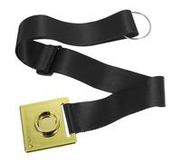 AKOOSY Supporto per Puntale Regolabile per Violoncello e Contrabbasso Tappetino Antiscivolo Durevole e Cinturino Fermapuntale Accessorio per Strumenti Musicali per Stabilità su